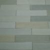 Wandtegel Tempo Sage 6,5x25 in halfsteensverband | Sanimaster
