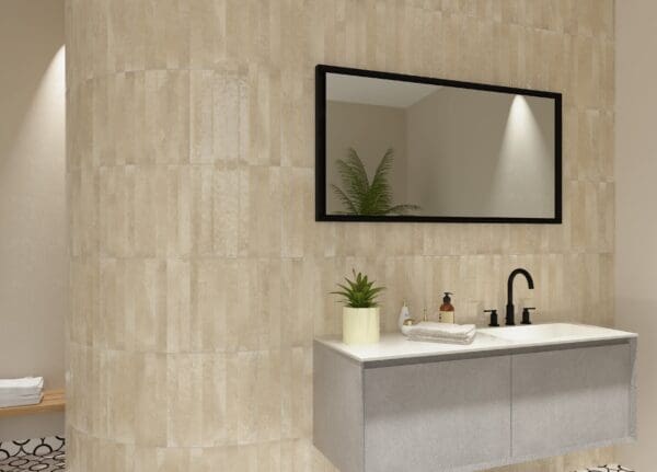 Wandtegel 5x40 beige - Afbeelding 4