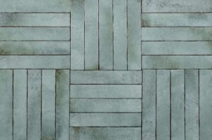 Wandtegel Gem Aquamarijn 5x25 in blokverband | Sanimaster