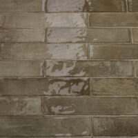 Sample olijfgroen 6,5x25 cm - serie Brunei