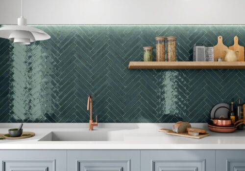 Wandtegel Sapphire 5x25