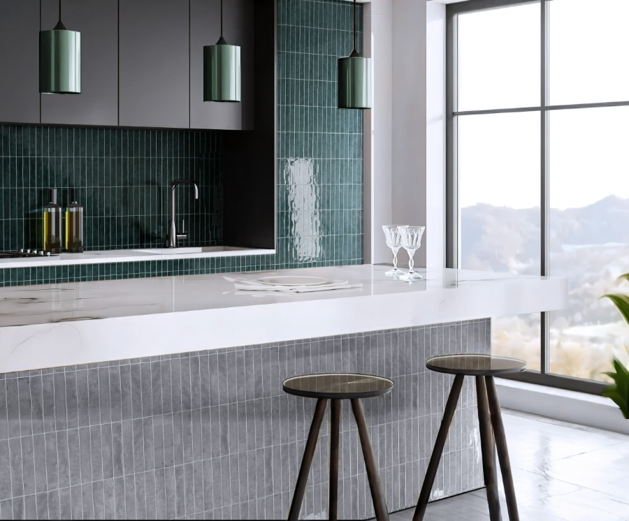 Wandtegel Sapphire 5x25