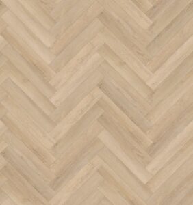 PVC Plak Visgraat - Licht Eiken