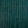 Wandtegel Turquoise 5x25