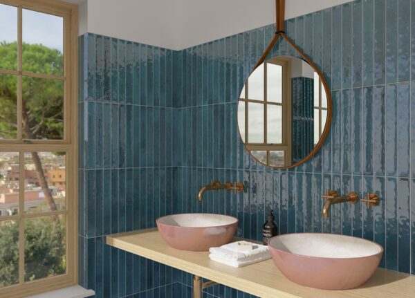 Wandtegel 5x40 Blauw - Afbeelding 6