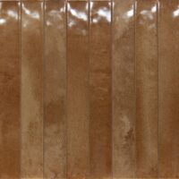 Wandtegel terracotta 5x40 cm - serie Celtic