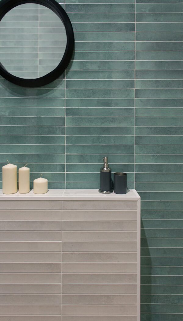 Wandtegel 5x40 Sage - Afbeelding 4