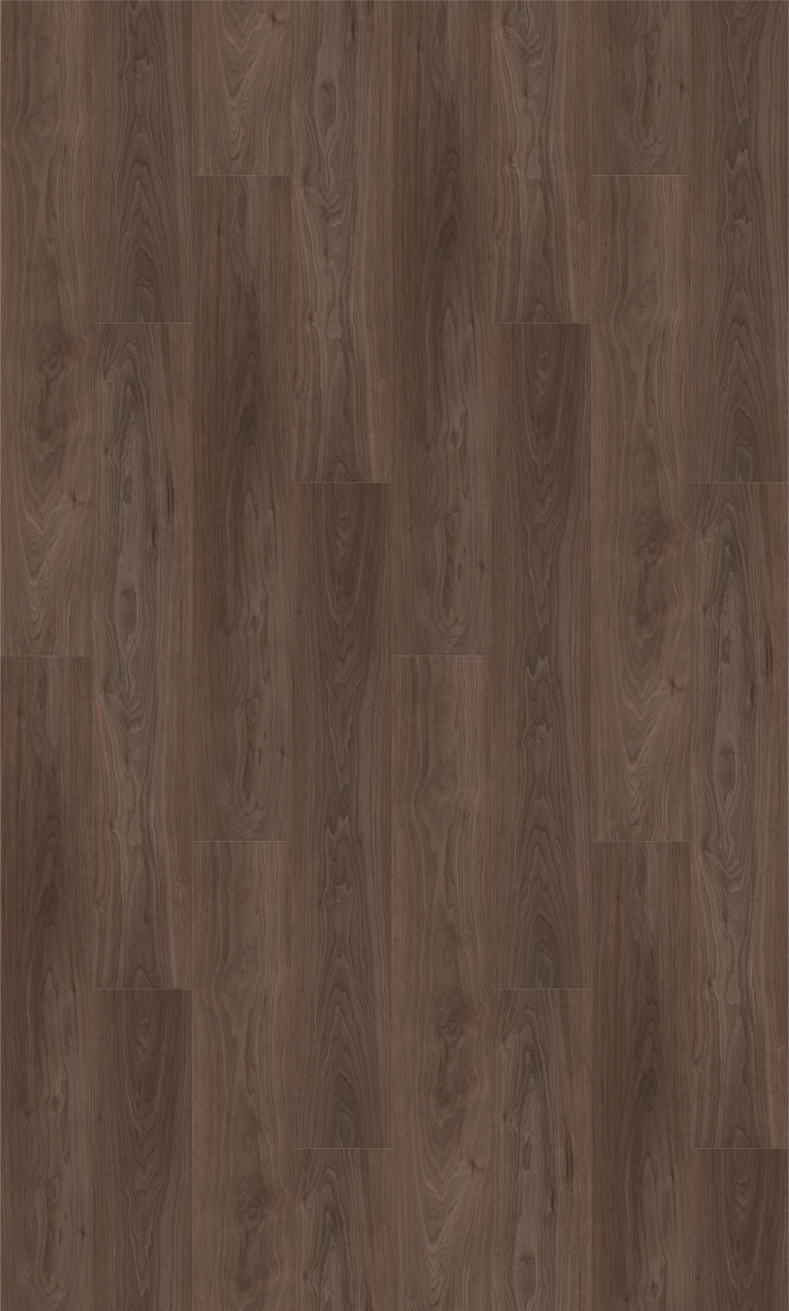 Sample Rigid Click PVC vloer walnoot rechte stroken XL - serie Limited