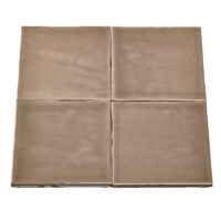 Sample handvorm koffiebruin 10×10 cm – serie Zin