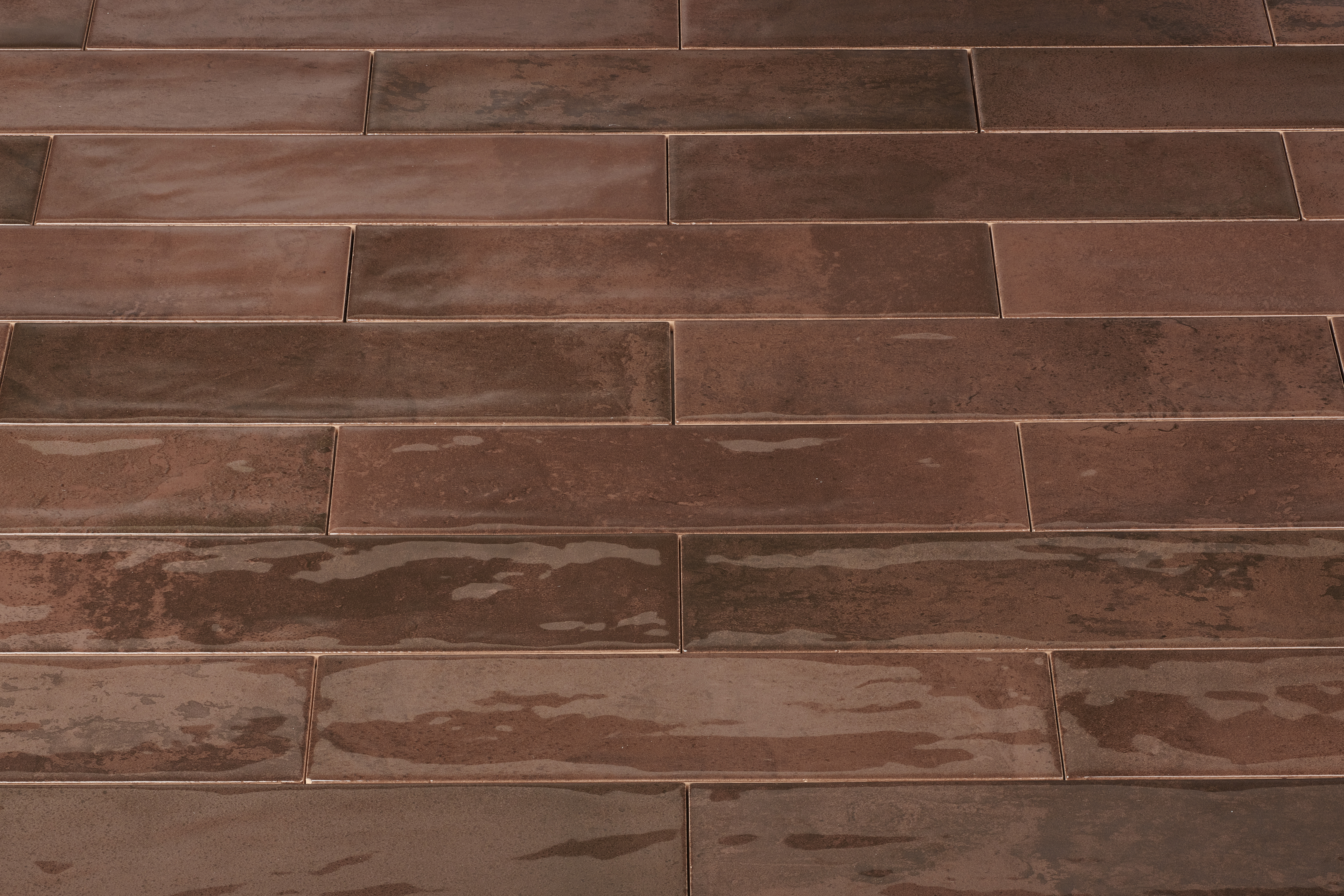 Sample chocoladebruin 6,5x25 - serie Brunei