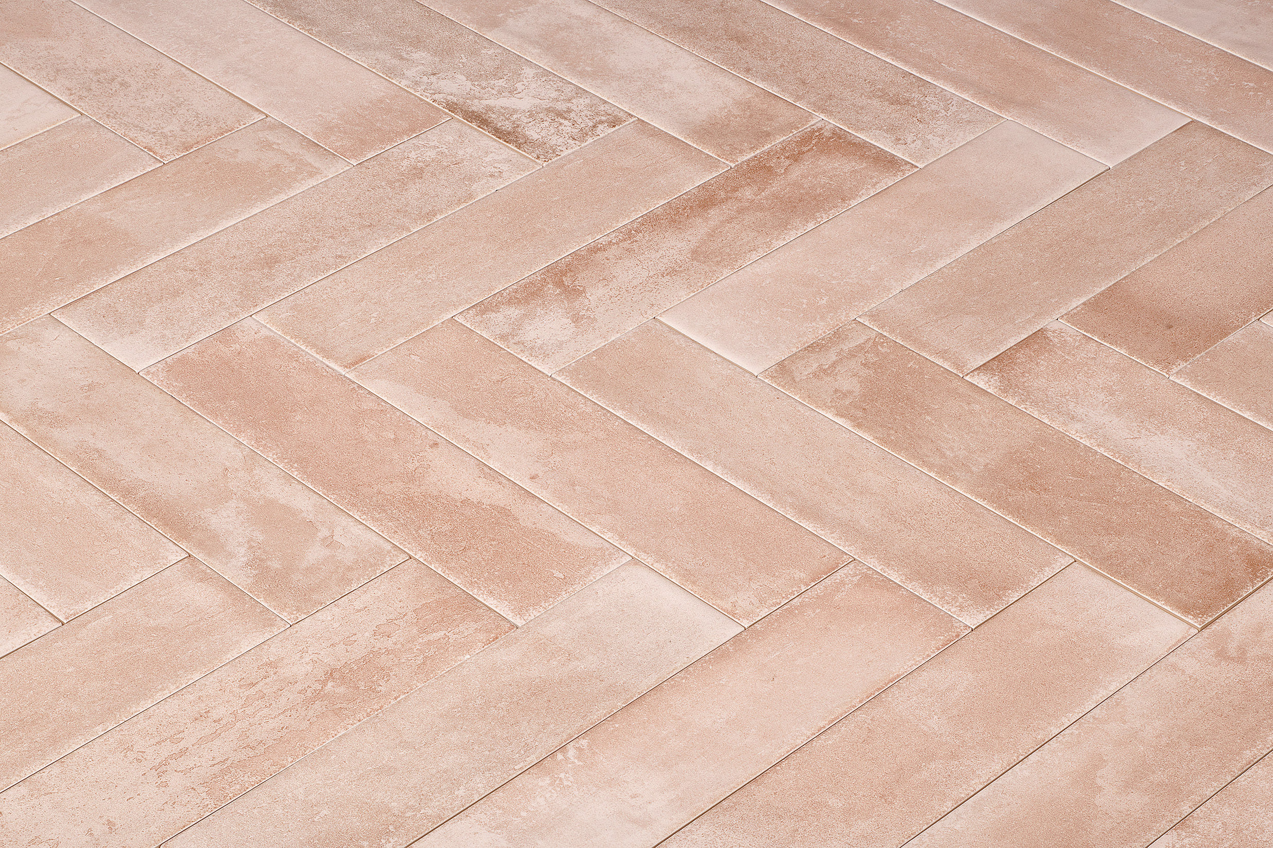 Wandtegel roze 6,5x25 cm - serie Brunei