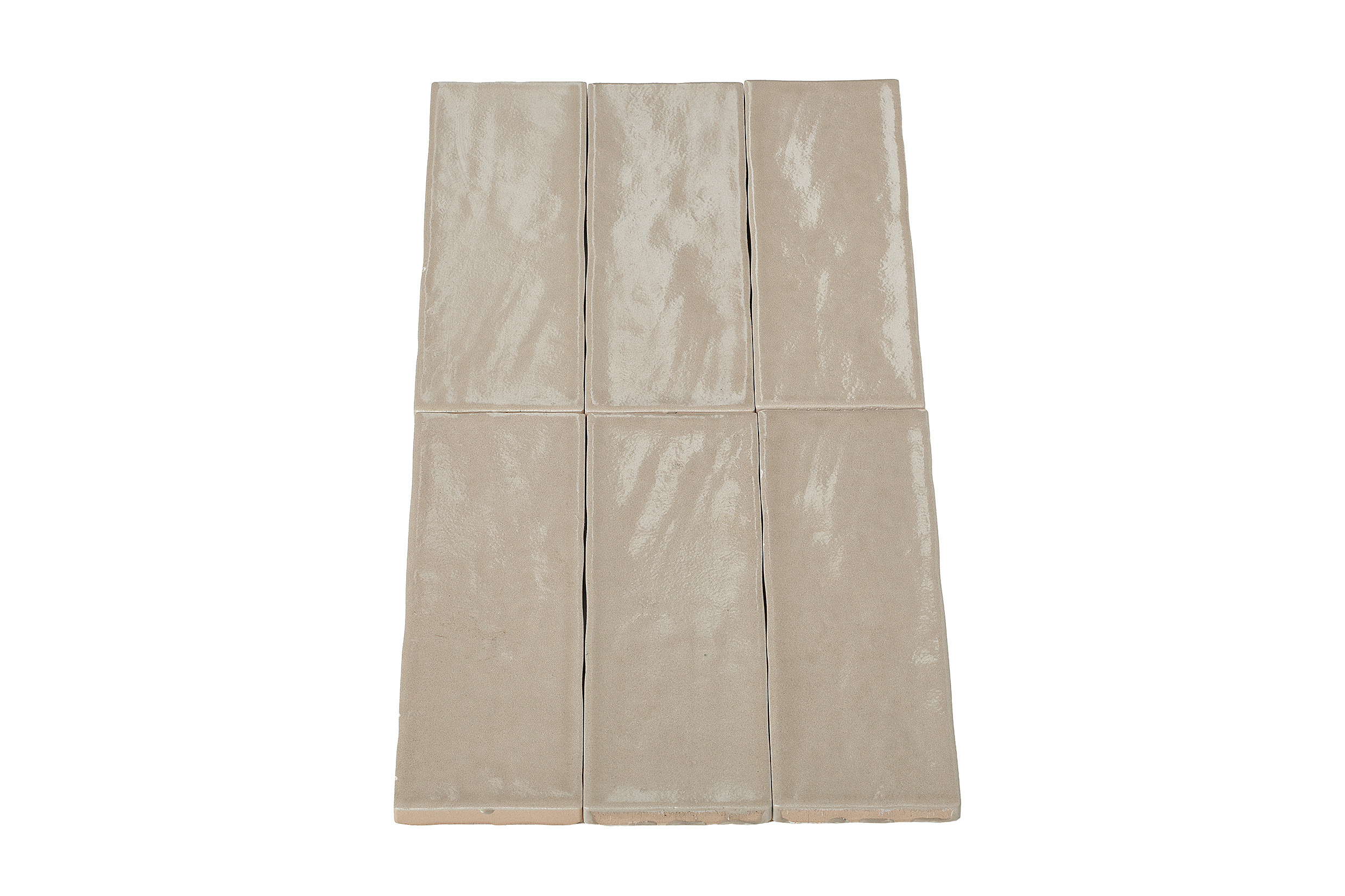 Wandtegel Zellige taupe 5x15 cm - serie Talya