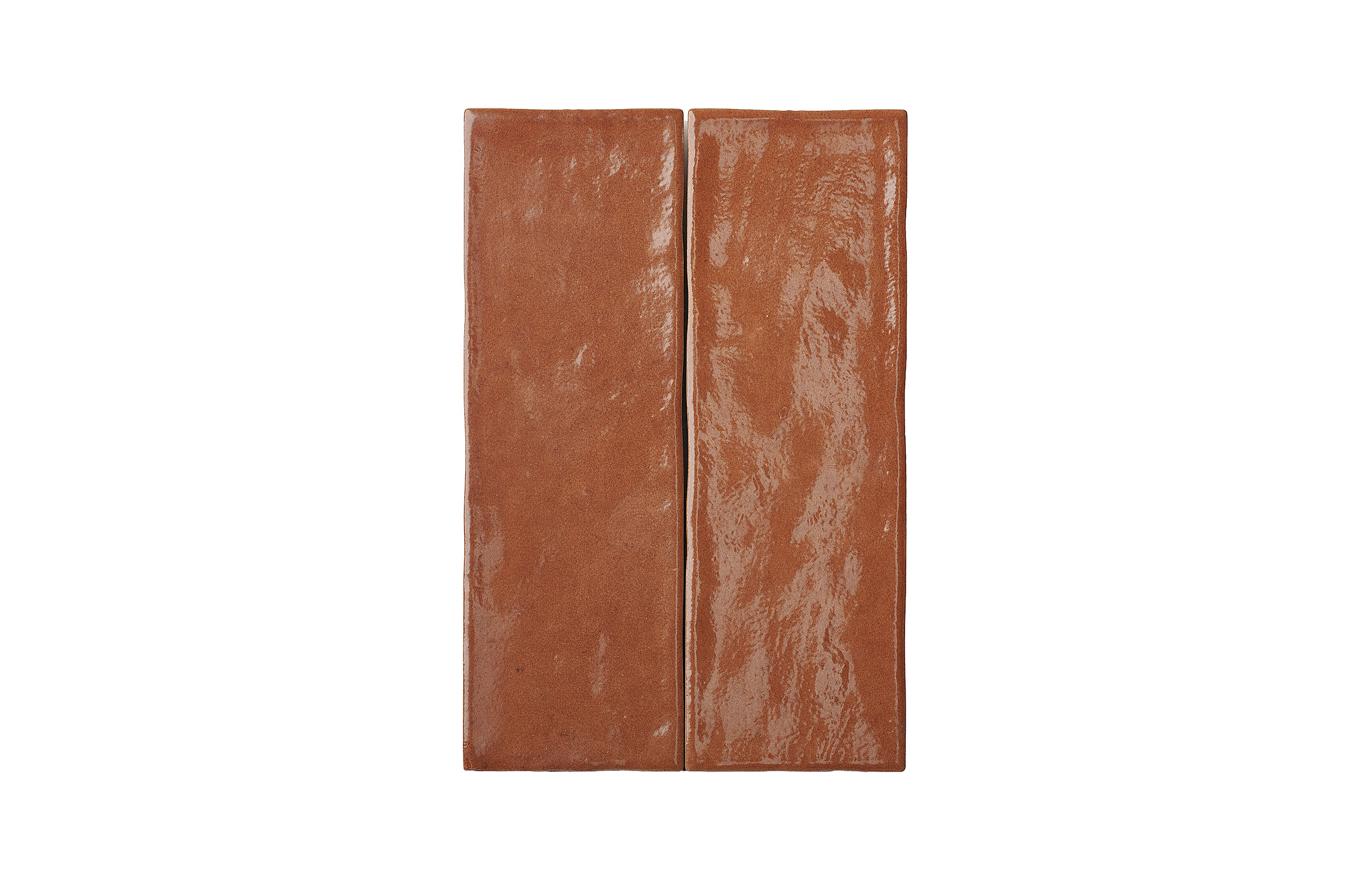 Sample zellige terracotta 5x15 cm – serie Talya