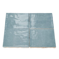 Sample zellige blauw 10x10 cm – serie Talya
