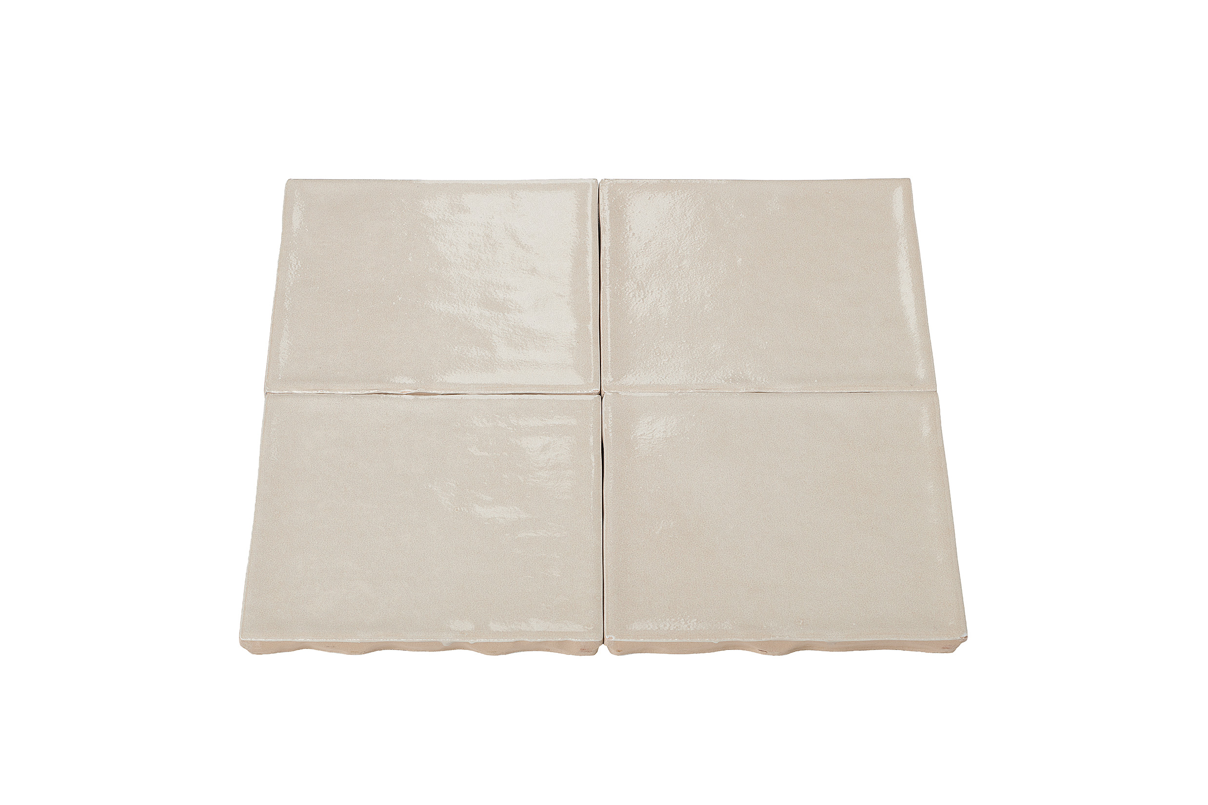 Wandtegel Zellige crème 10x10 cm - serie Talya