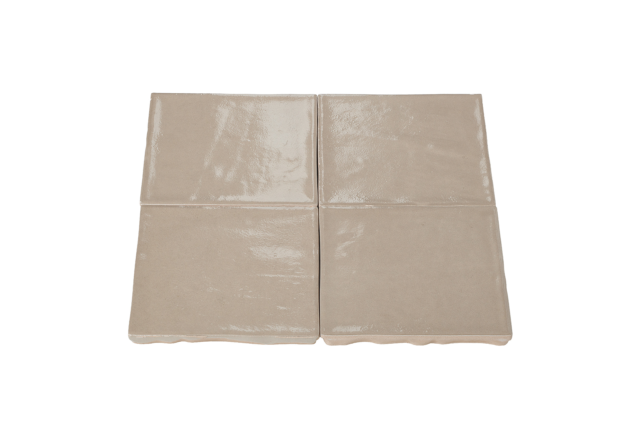 Wandtegel Zellige taupe 10x10 cm - serie Talya