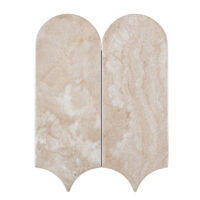 Sample visschub taupe 8x21,5 cm - serie Eterea