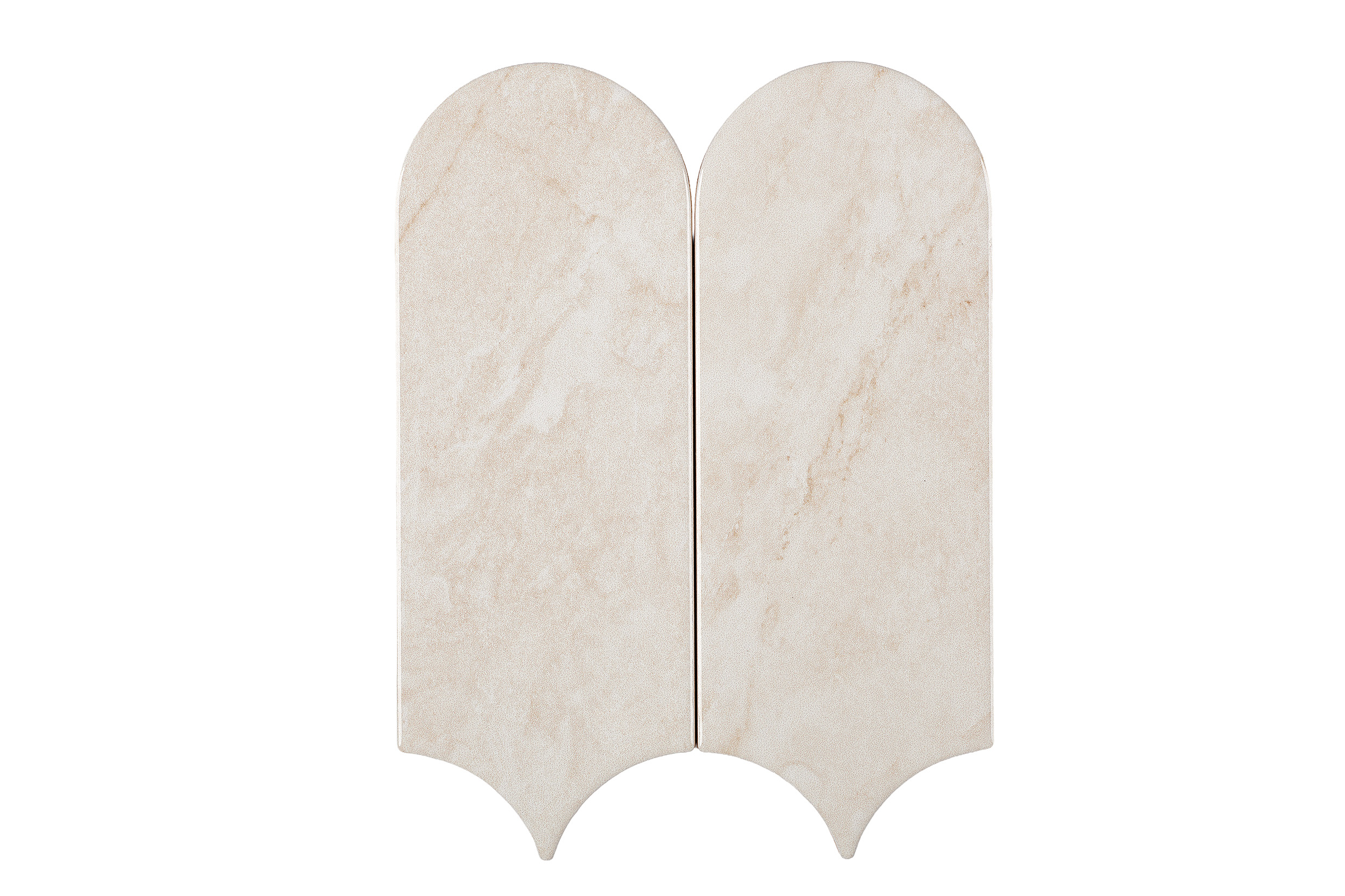 Wandtegel Visschub crème 8×21,5 cm – serie Eterea
