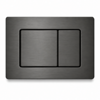 Bellano Drukplaat gun metal- geschikt voor Geberit UP320 & UP720