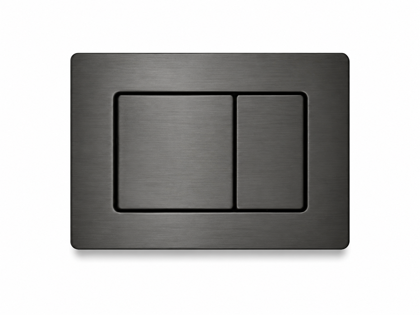 Bellano Drukplaat gun metal- geschikt voor Geberit UP320 & UP720