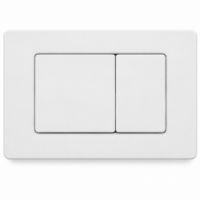 Bellano Drukplaat mat wit - geschikt voor Geberit UP320 & UP720