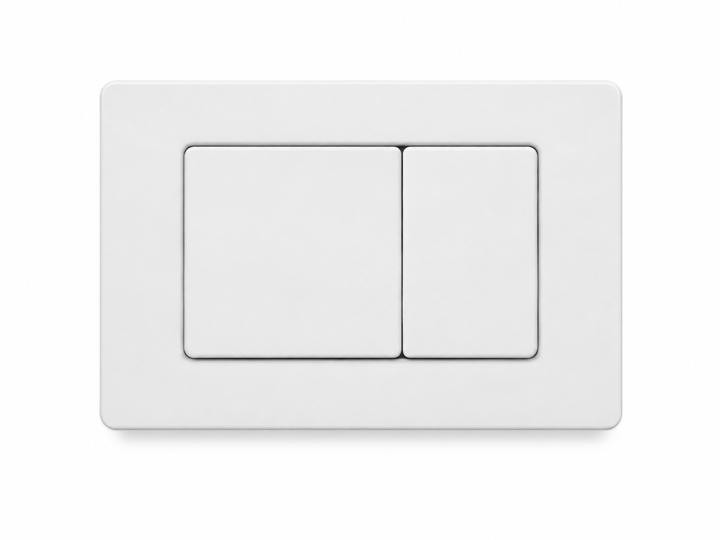 Bellano Drukplaat mat wit - geschikt voor Geberit UP320 & UP720