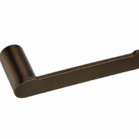 Bellano Toiletrolhouder brons van RVS
