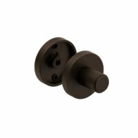 Bellano Toilet-/Badkamerslot geribbeld brons