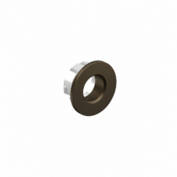 Bellano Wastafeloverloop brons van messing