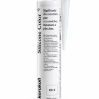 Siliconenkit Kerakoll Silicone Color KK 2 – Zeer lichtgrijs – 310 ml