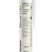 Siliconenkit Kerakoll Silicone Color KK 76 – Licht greige – 310 ml