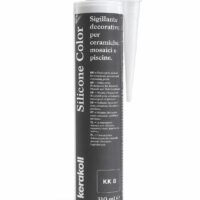 Siliconenkit Kerakoll Silicone Color KK 8 – Donkergrijs – 310 ml