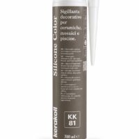 Siliconenkit Kerakoll Silicone Color KK 81 – Bruin greige – 310 ml