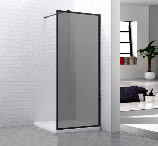 Douchewand Bronx rook glas 90x200 | Douchewand Bronx rook glas 120x200