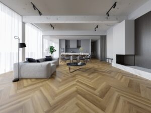 Visgraat pvc vloer | Sanimaster