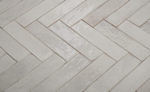 Wandtegel Brunei Blanco Crème 6,5x25 | Sanimaster