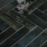 Wandtegel Brunei Oceaan blauw 6,5x25 van Sanimaster