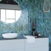Sfeerfoto van een badkamer met Brunei Mar tegels van Sanimaster