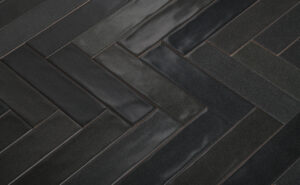 Zwarte Tempo visgraat tegels | Sanimaster