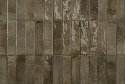 Wandtegel Brunei Gris grijs 6,5x25 | Sanimaster