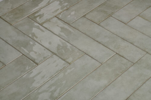 Wandtegel Lord Pastel Mint 7,5x30 | Sanimaster