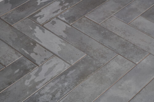 Wandtegel Nissel Grijs 7,5x30 | Sanimaster