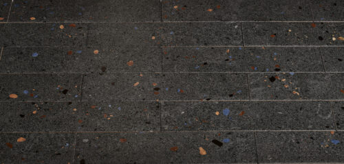 Sample Terrazzo mat Antraciet 7,5x30