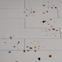 Sample Terrazzo mat Ivoor 7,5x30