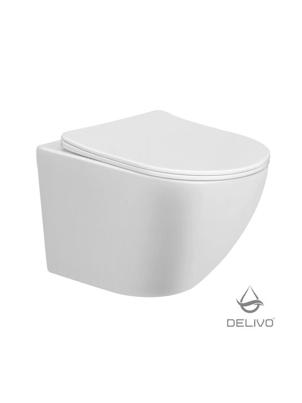 Hangend Toilet Delivo Star Glans Wit | Sanimaster
