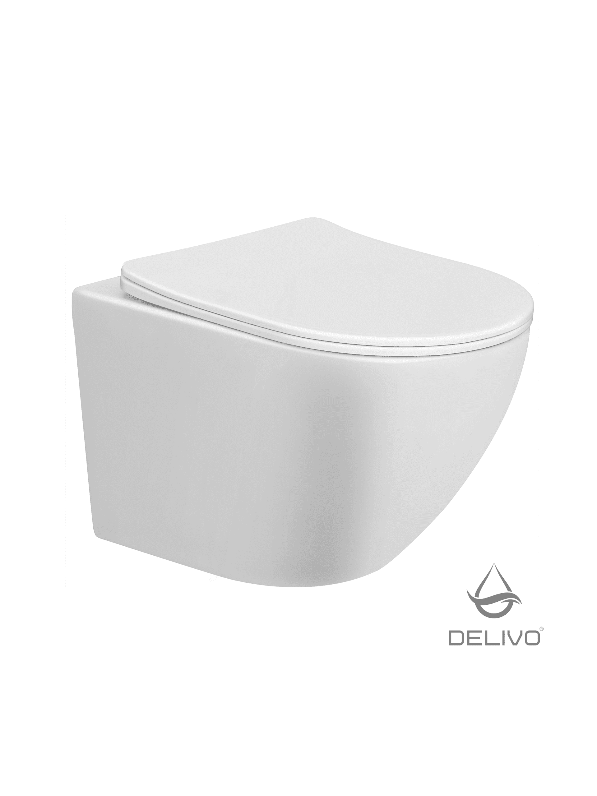 Hangend Toilet Delivo Star Glans Wit | Sanimaster
