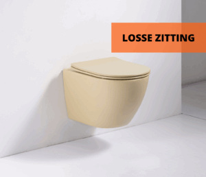 Toiletzitting mat zand