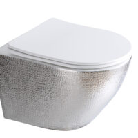 Hangend toilet croco platina