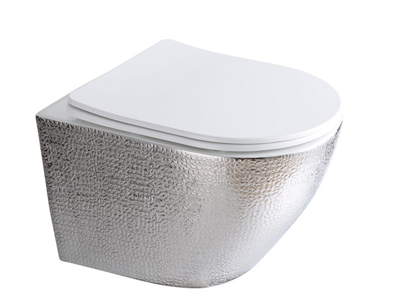 Hangend toilet croco platina