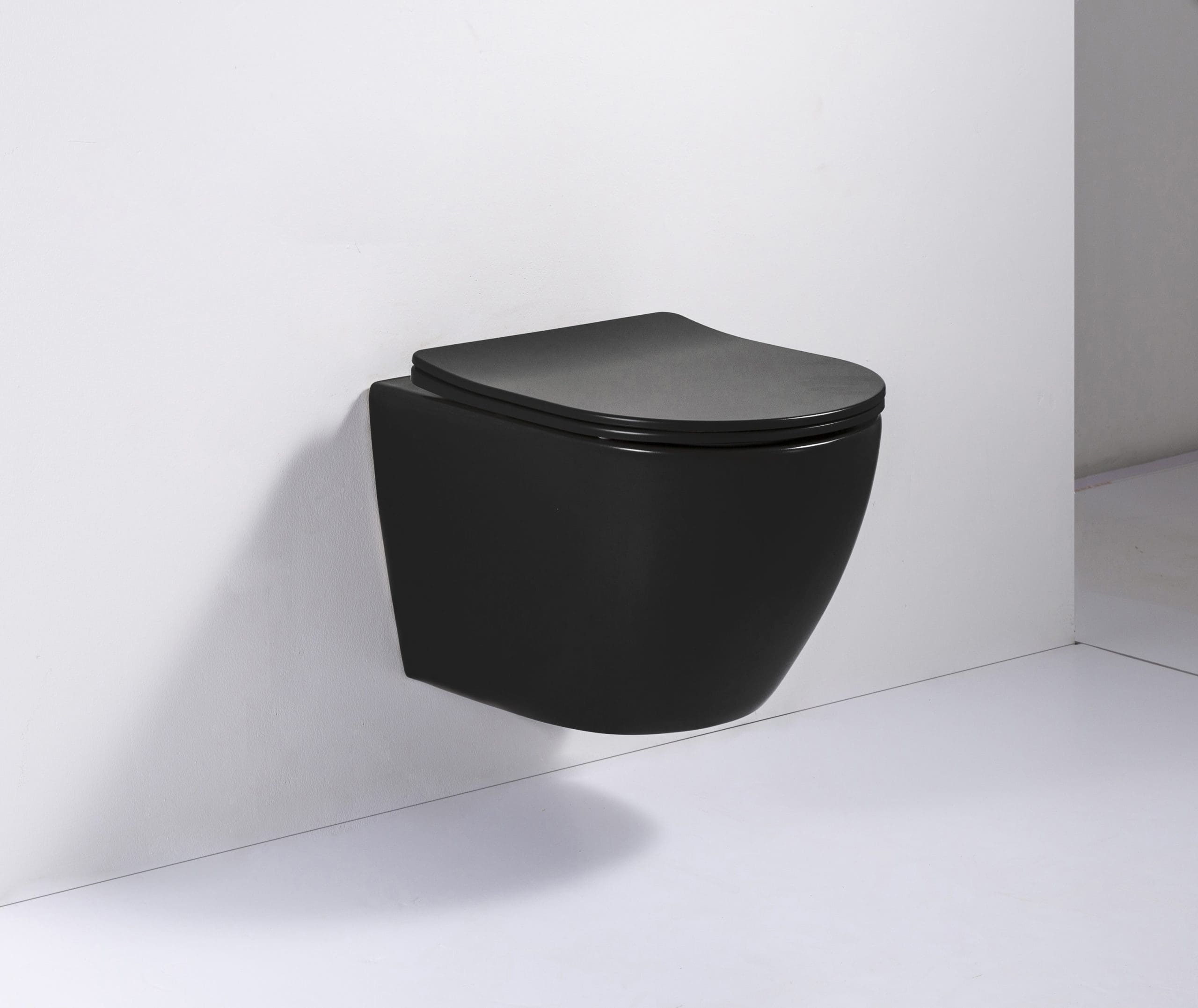 Alternatief voorstel buffet Afstotend Hangend toilet mat zwart Vulsini | Sanimaster | Hét Nº1 aanbod!